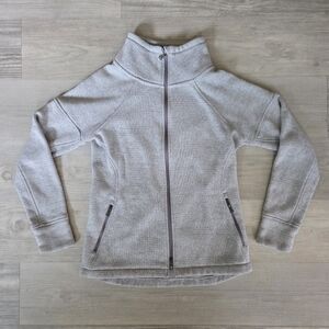 Prana Women's Tri Thermal Gray Zip-Up Jacket